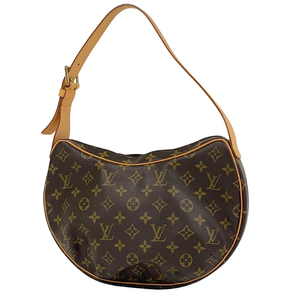 Louis Vuitton Croissant Shoulder Bag Monogram Brown